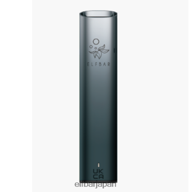 628V02138 elfbar mate 500 ポッド VAPE キット - 500mAh バッテリー ブラックグレー